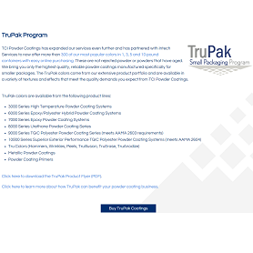 TruPak Small Packaging Program